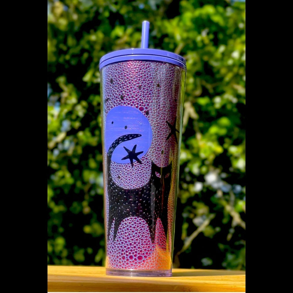 Starbucks 2020 Halloween Purple Black Cat Tumbler